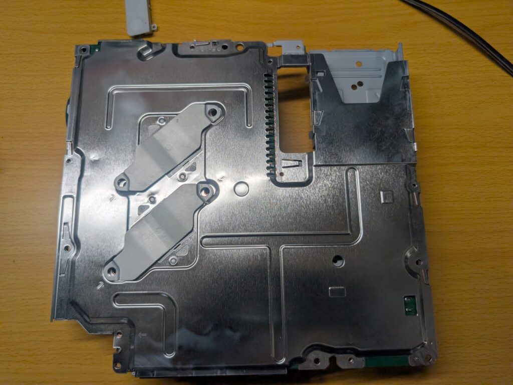 CECH-3000のメイン基板修理後の動作点検時の写真