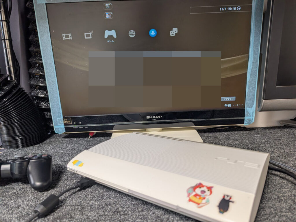 CECH-4000BのHDMI交換後の再修理後の写真