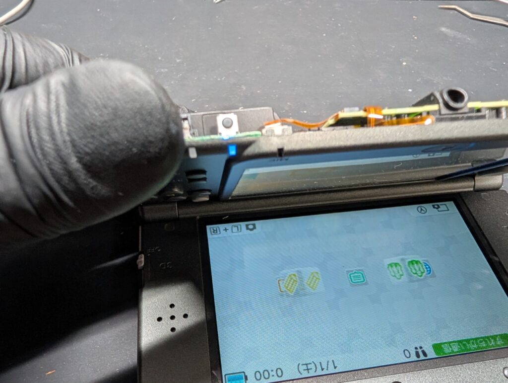 NEW3DSLLの点検時の写真