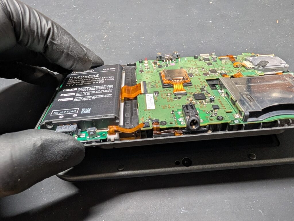 NEW3DSLLの点検時の写真