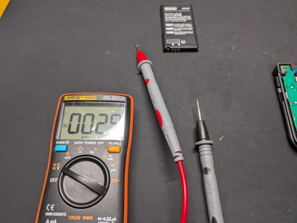 NEW3DSLLの点検時の写真