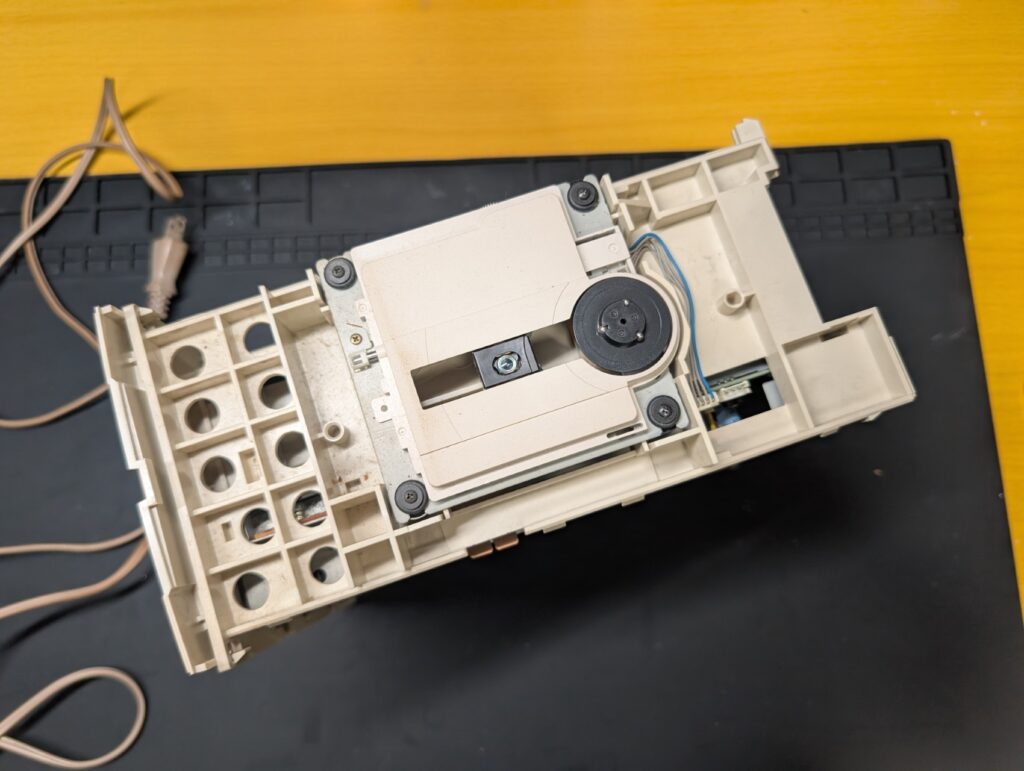 PC-FX本体を分解時の写真