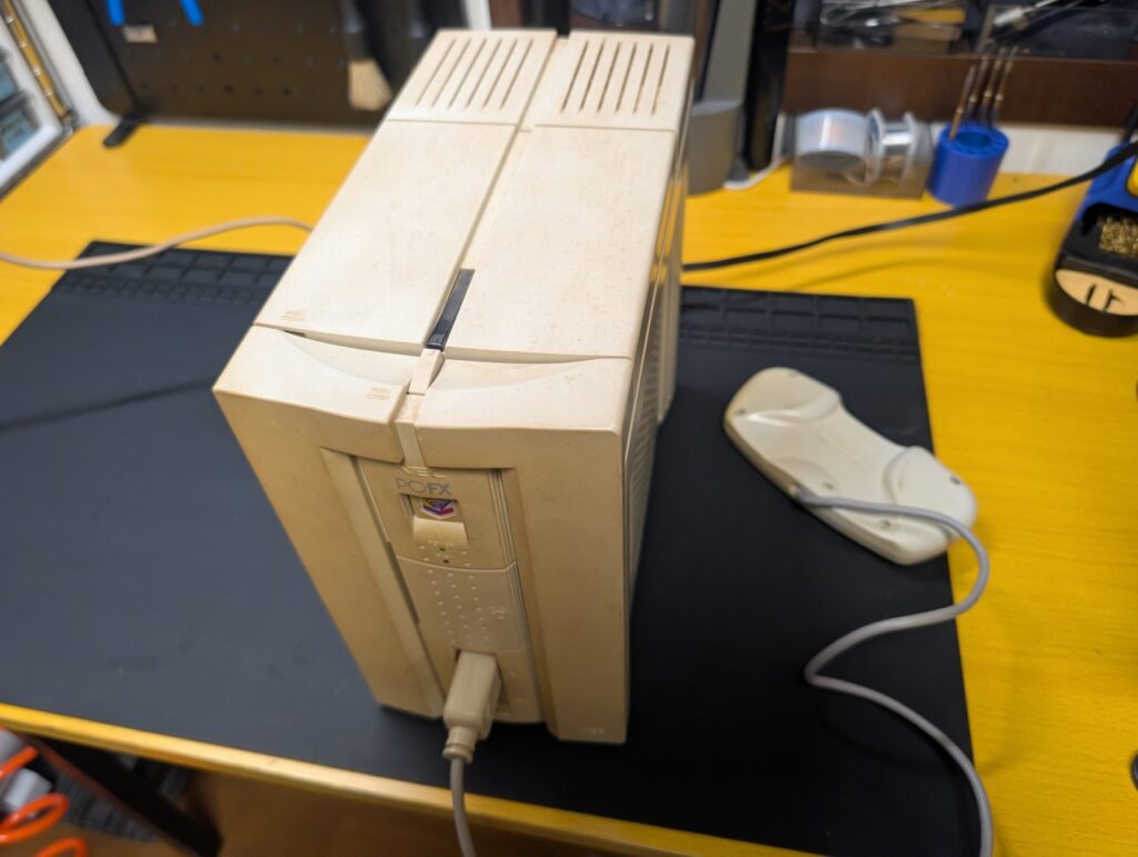 PC-FX本体の写真