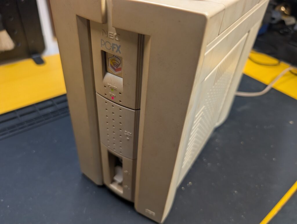 PC-FXの修理完了後の写真