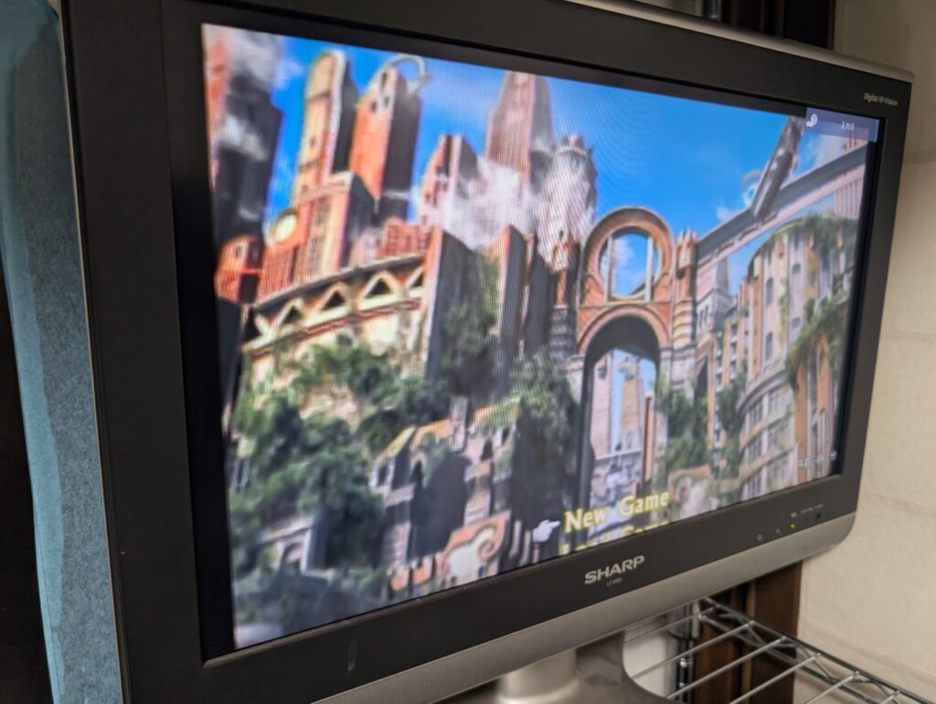 SCPH-30000の動作点検時の写真