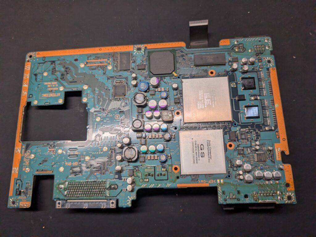 SCPH-30000のメイン基板の写真