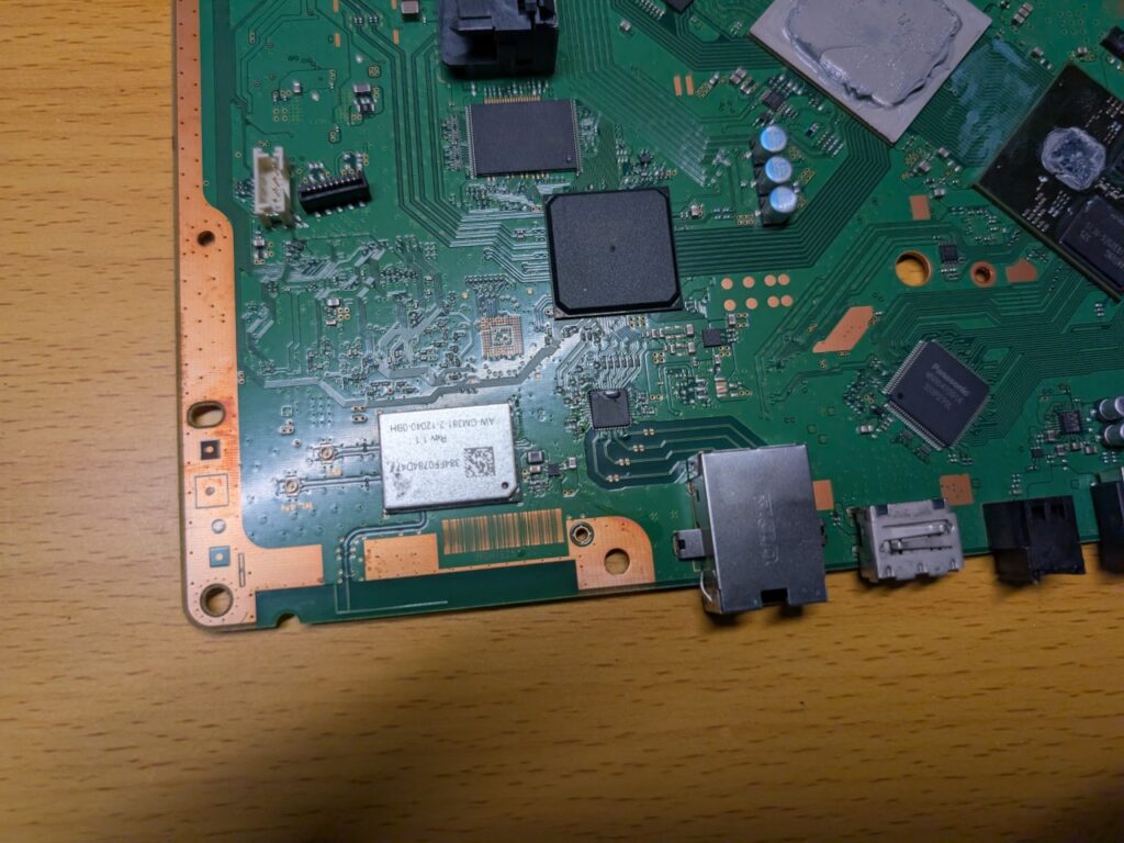 CECH-4200Bの基板点検時の写真