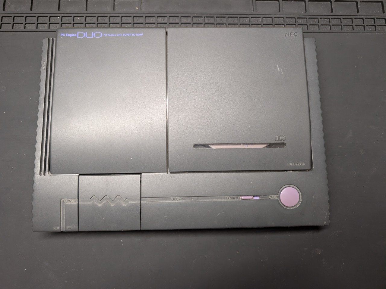 PCエンジンDUO CD-ROMソフトを読み込めない故障の修理 - BunnyCraft