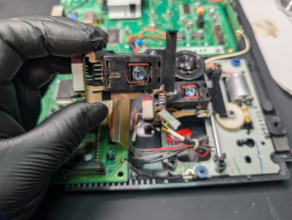 PCエンジンDUOのレンズの写真