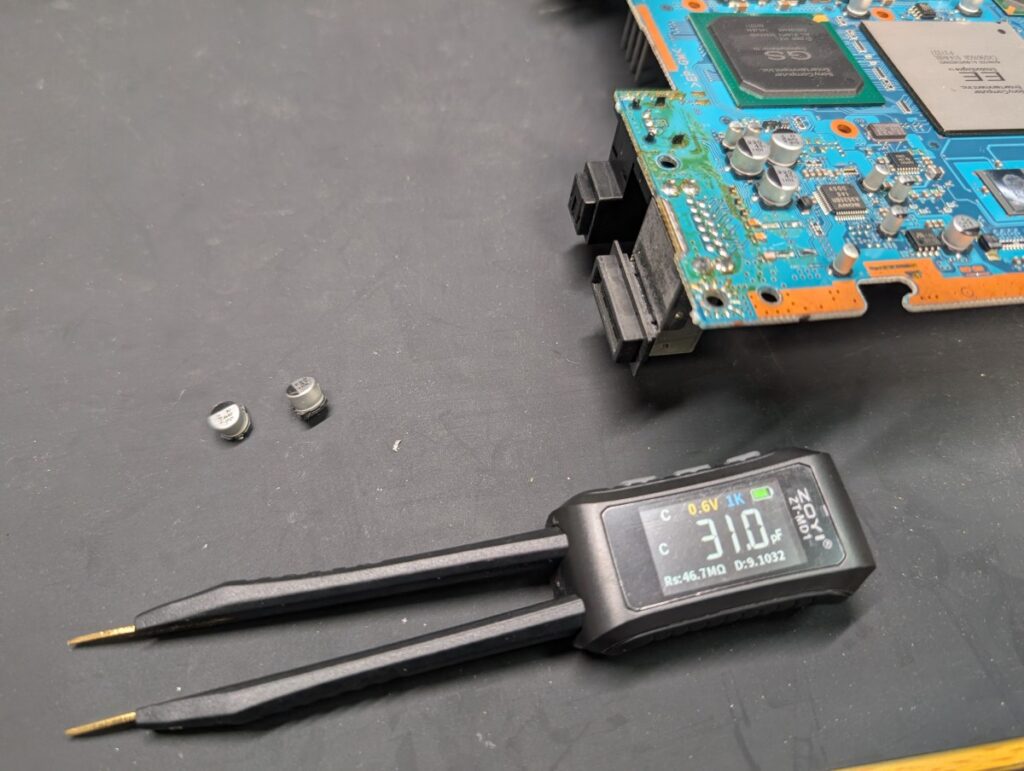 SCPH-30000の基板修理時の写真