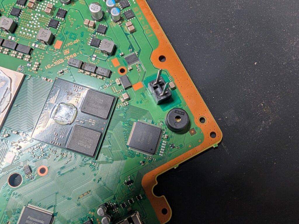 CECH-4300のメイン基板点検時の写真