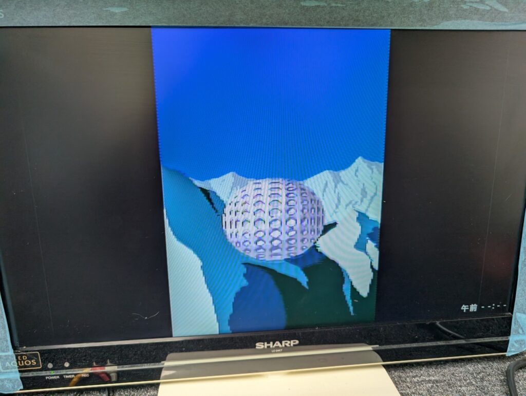 スーパーCD-ROM2の動作点検時の写真