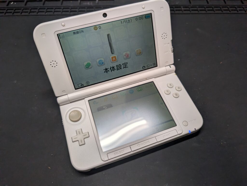 3DSLLの動作点検時の写真