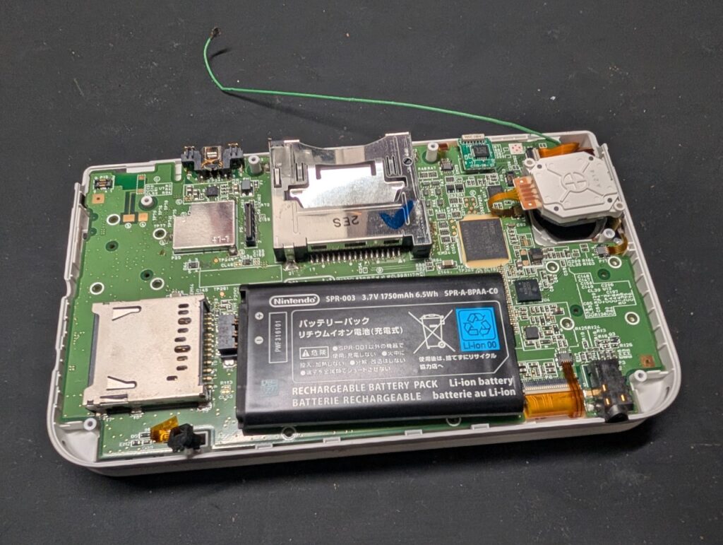 3DSLLの動作点検時の写真