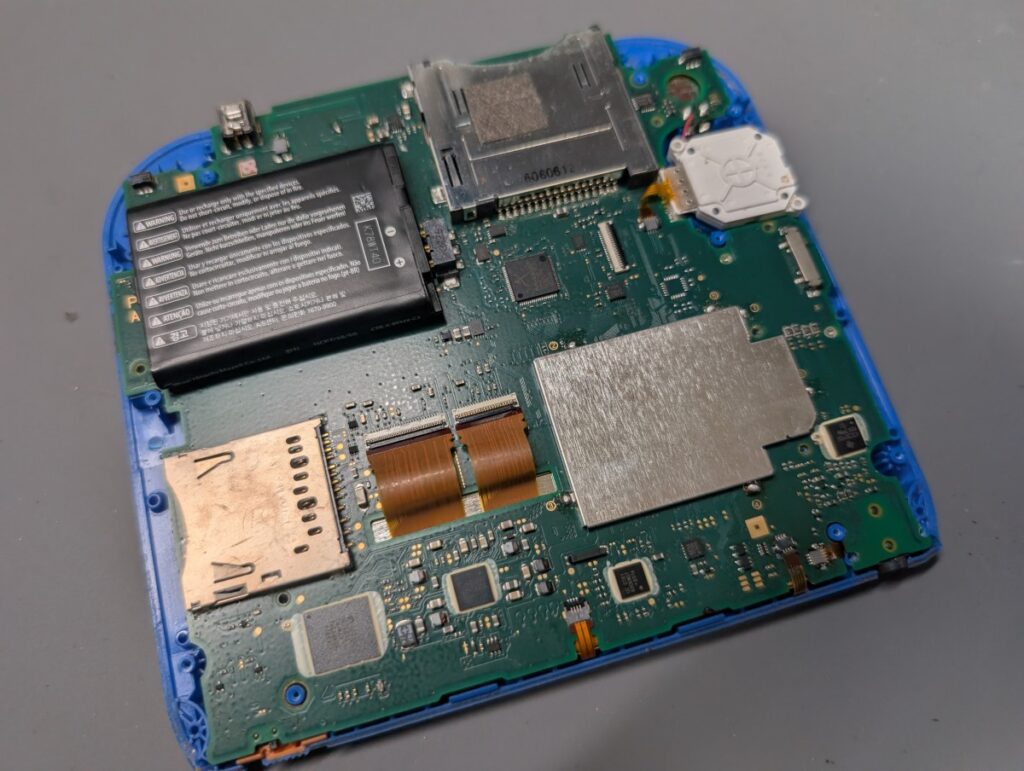 2DSの動作点検時の写真