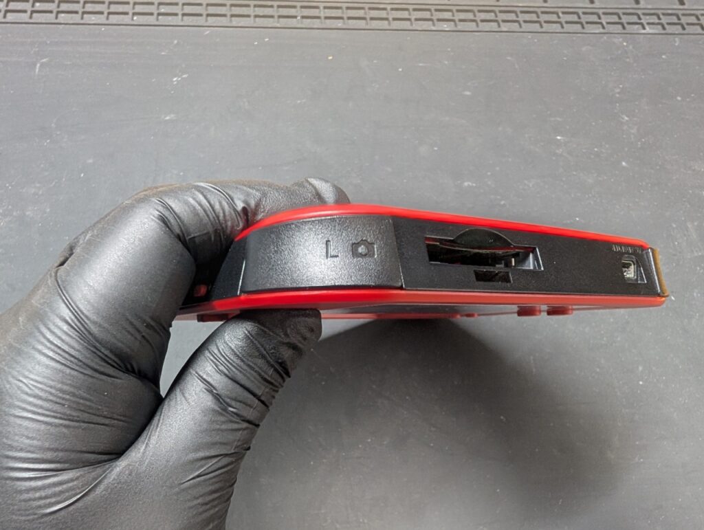 Lボタンが反応しない2DSの写真