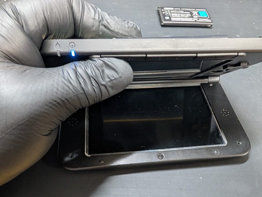 3DSLLの動作点検時の写真