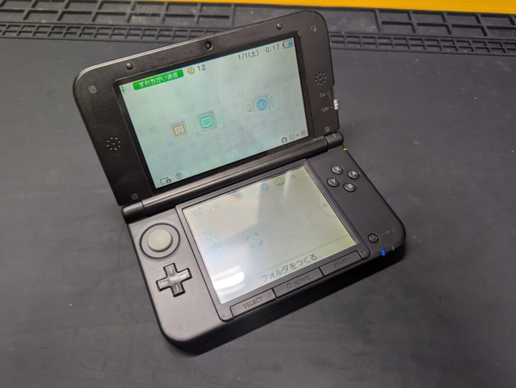 3DSLLの動作点検時の写真