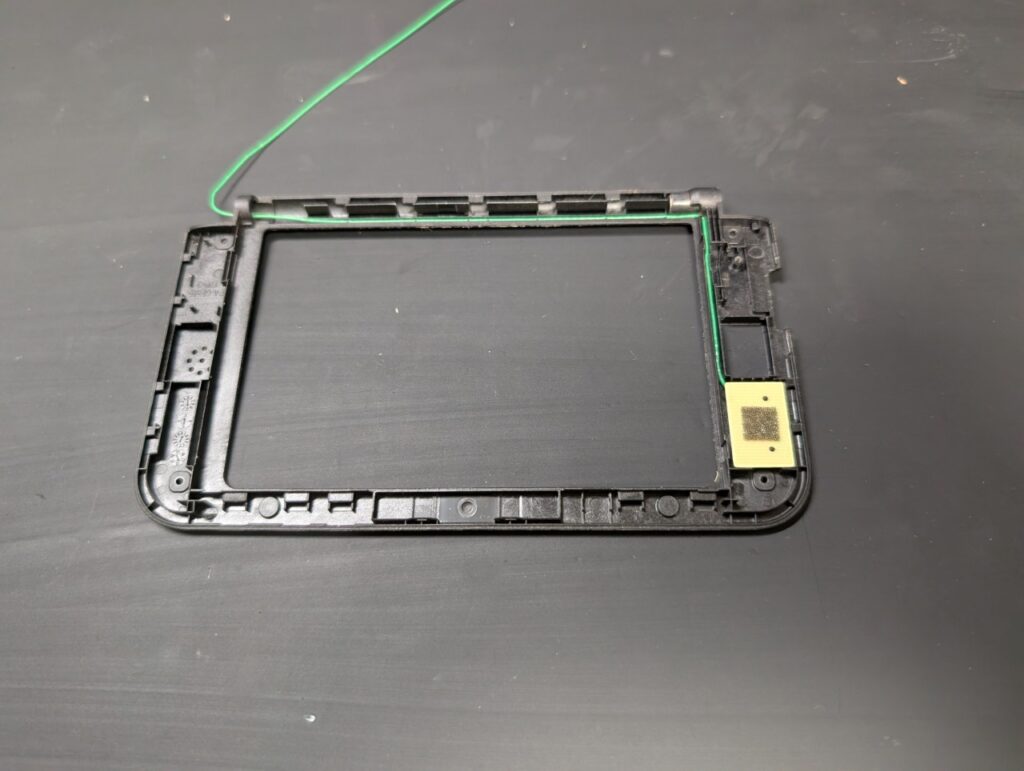 上画面等を取ったプレートの写真