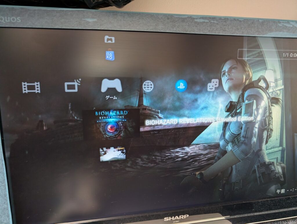 CECHA00の基板修理後の動作確認時の写真