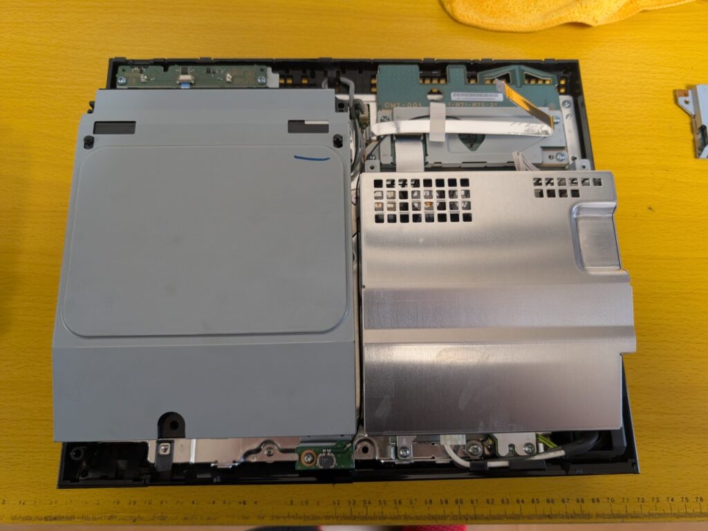 CECHA00の基板修理後の動作確認時の写真