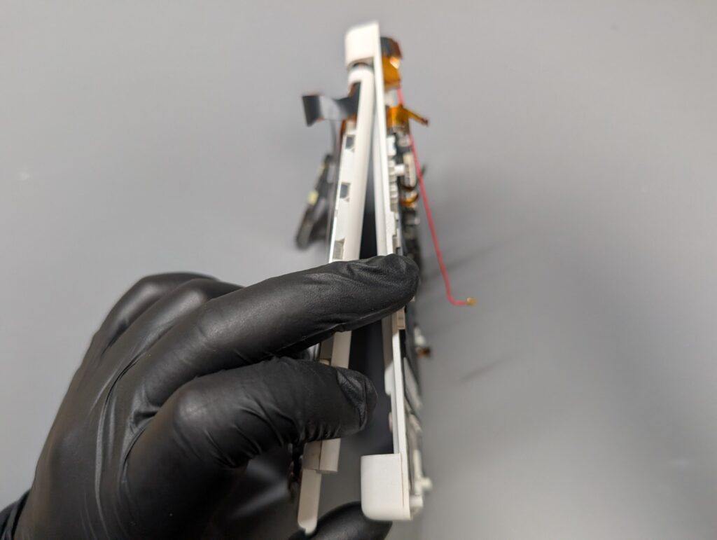 NEW3DSLLの上下分離時の写真