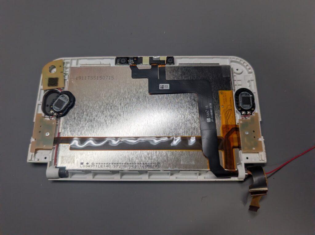 NEW3DSLLの上画面交換時の写真