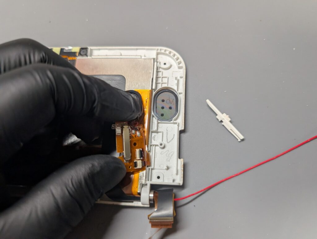 NEW3DSLLの上画面交換時の写真