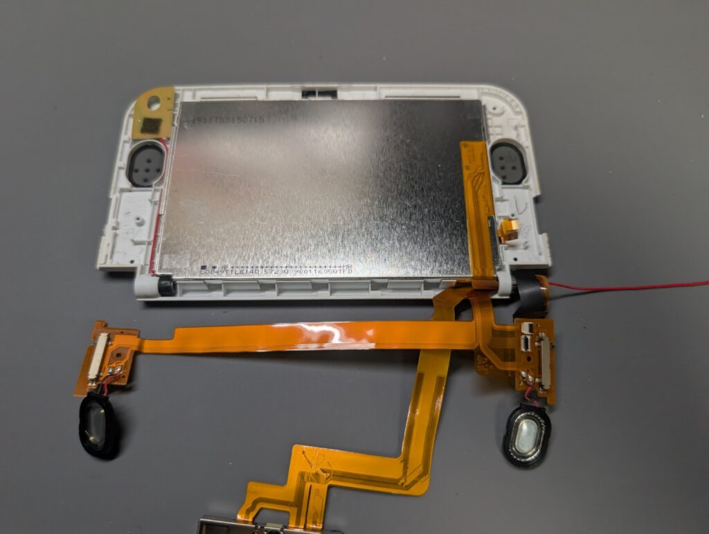 NEW3DSLLの上画面交換時の写真