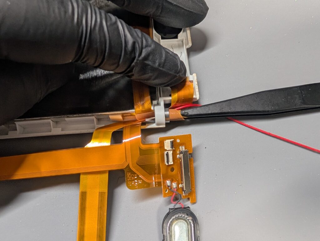 NEW3DSLLの上画面交換時の写真