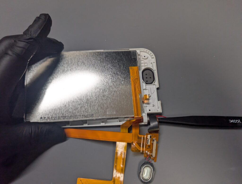 NEW3DSLLの上画面交換時の写真