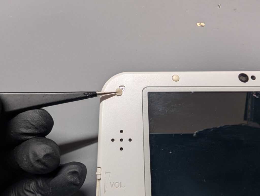 NEW3DSLLの動作確認時の写真