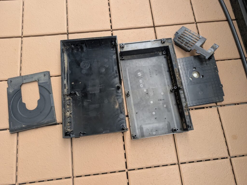 SCPH-39000の清掃時の写真