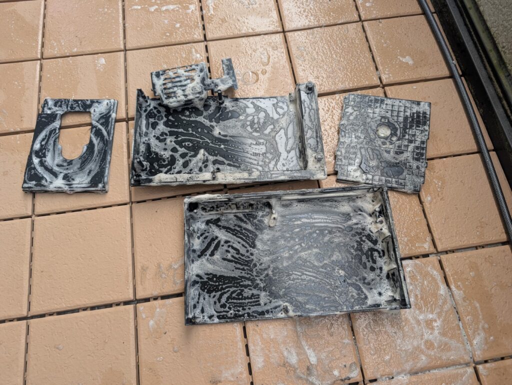 SCPH-39000の清掃時の写真