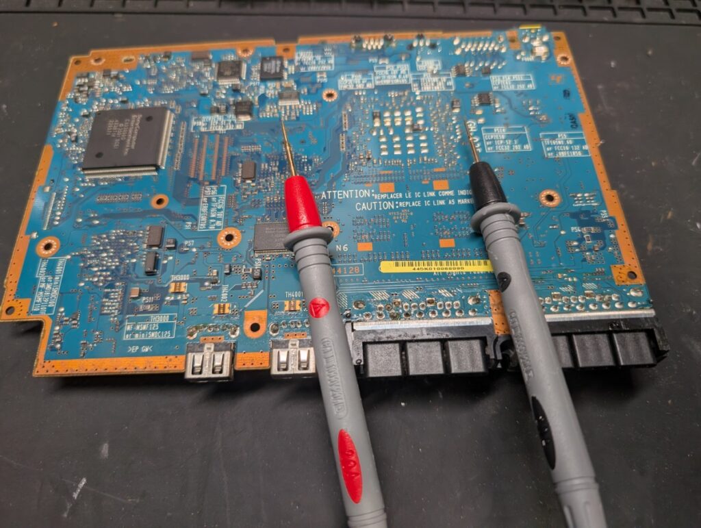 SCPH-70000の基板点検時の写真