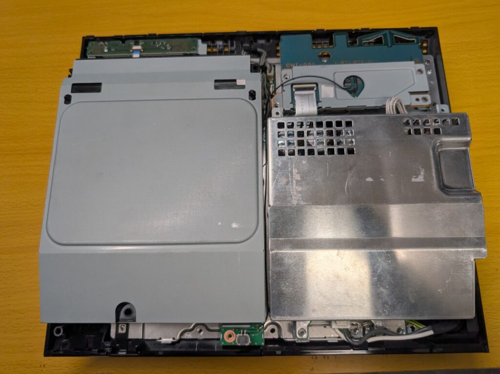 RSXを交換したCECHA00の動作点検時の写真