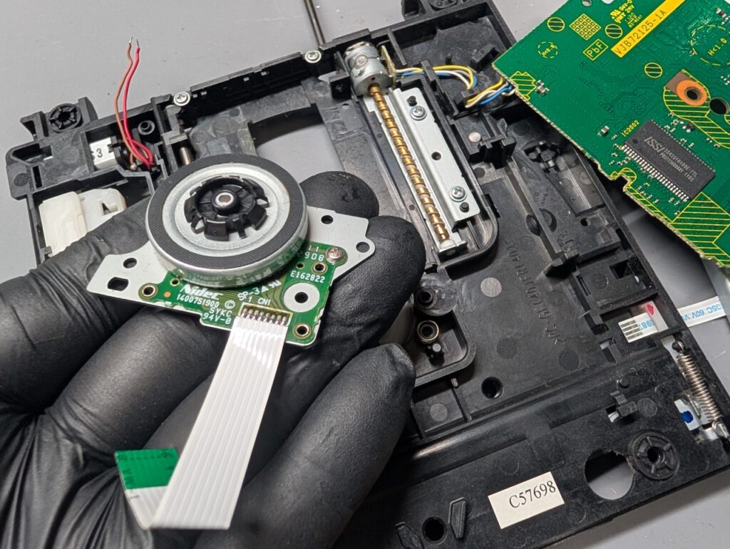 Wiiのドライブモーターの写真