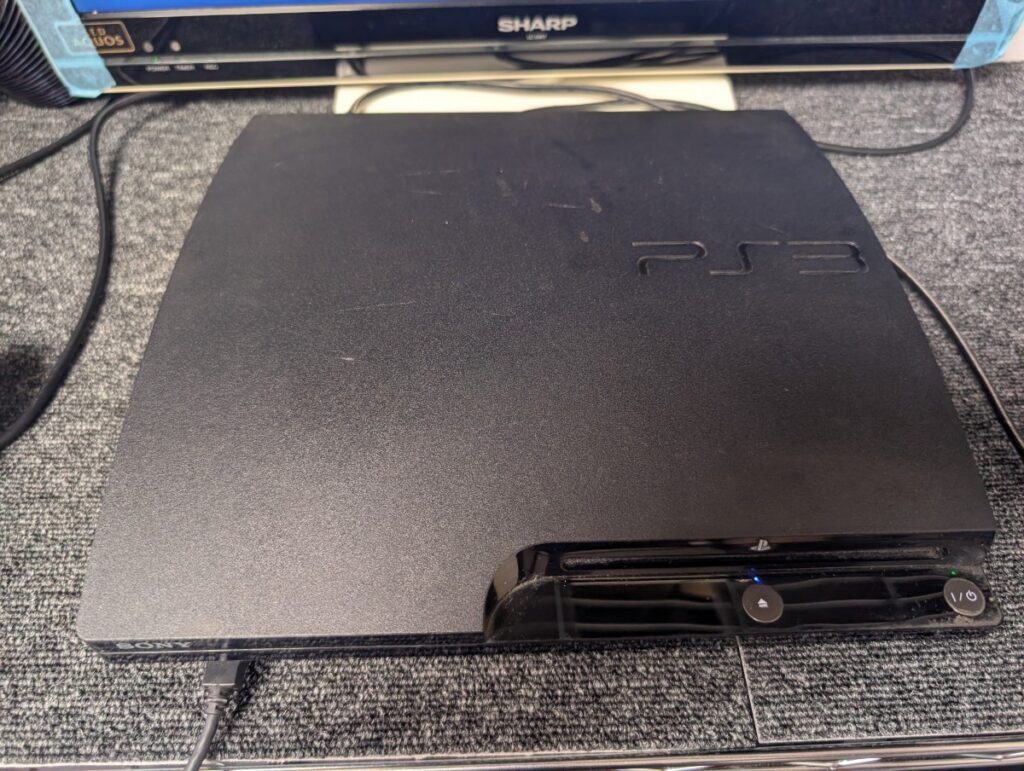 PS3規格ディスクを読み込めないCECH-2500Aの写真