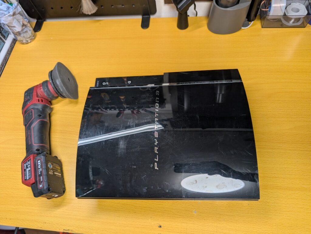 CECHA00の外装磨き前の写真