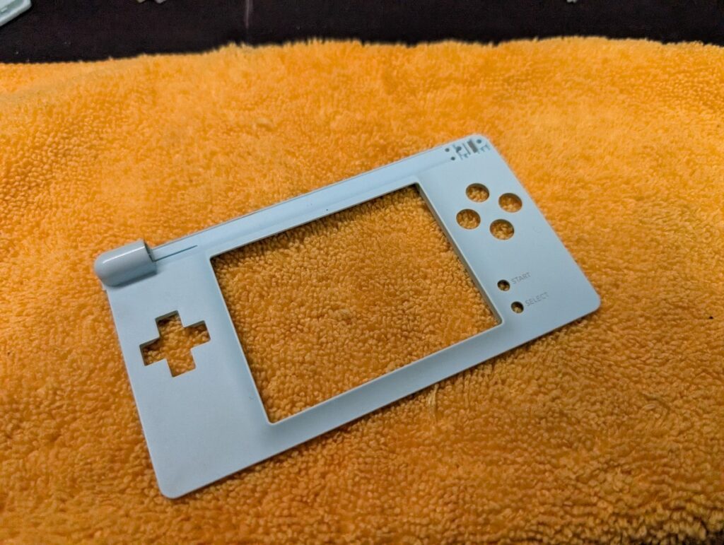 清掃した下側外装の写真