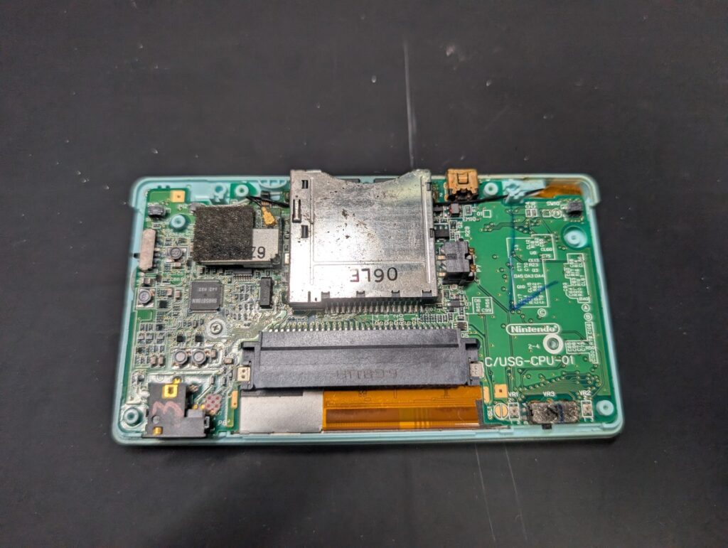 DS Liteの内部の写真