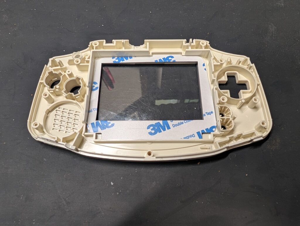 GBAのIPS液晶取り付け順序2
