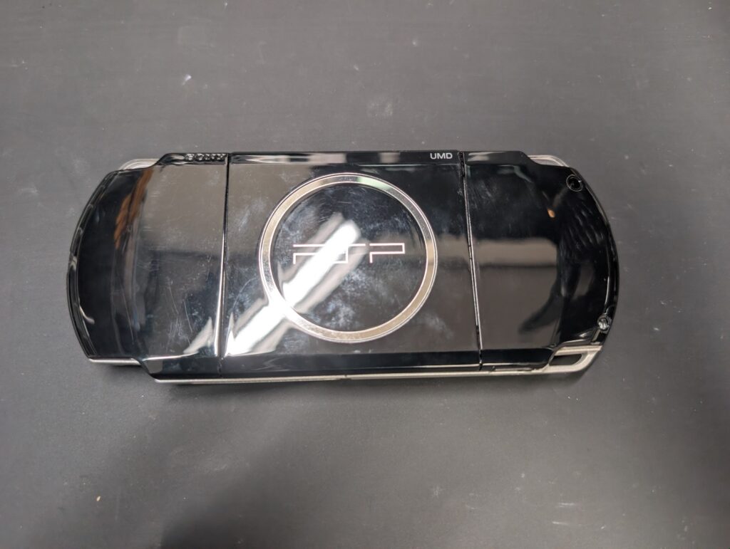 PSP-3000本体の裏側