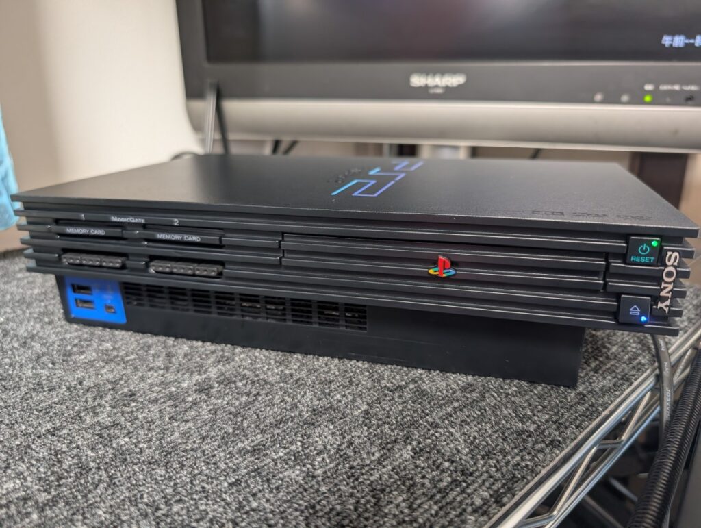 SCPH-18000の組み立て時の写真
動作確認終了後の最終組み立て