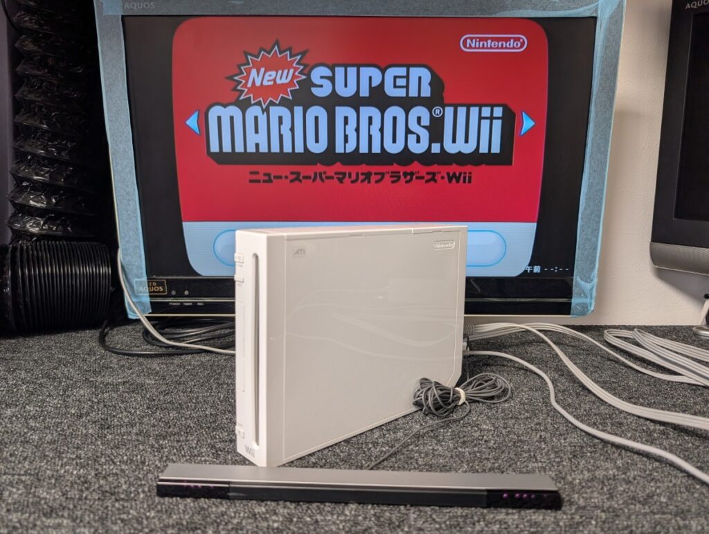 wiiの基板修理後の動作確認時の写真
修理完了後のサムネイル