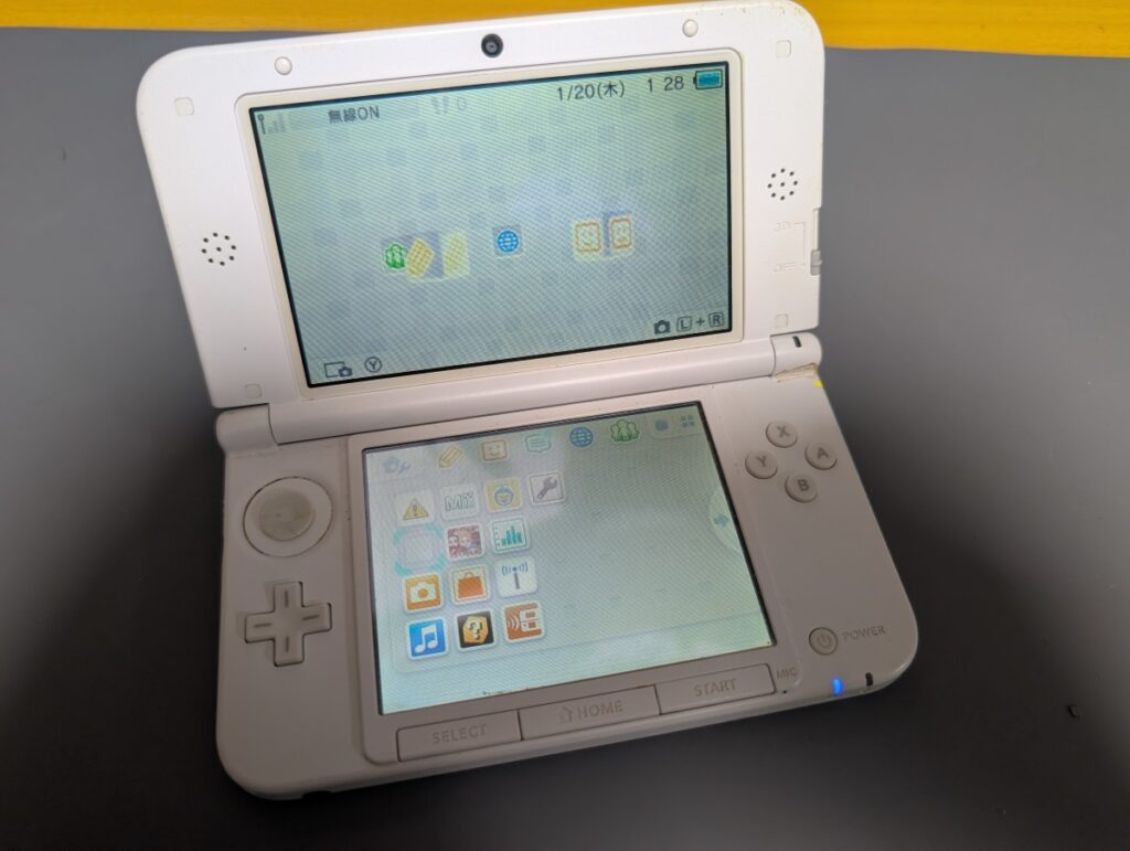 十字キーが反応しない3DSLLの写真
