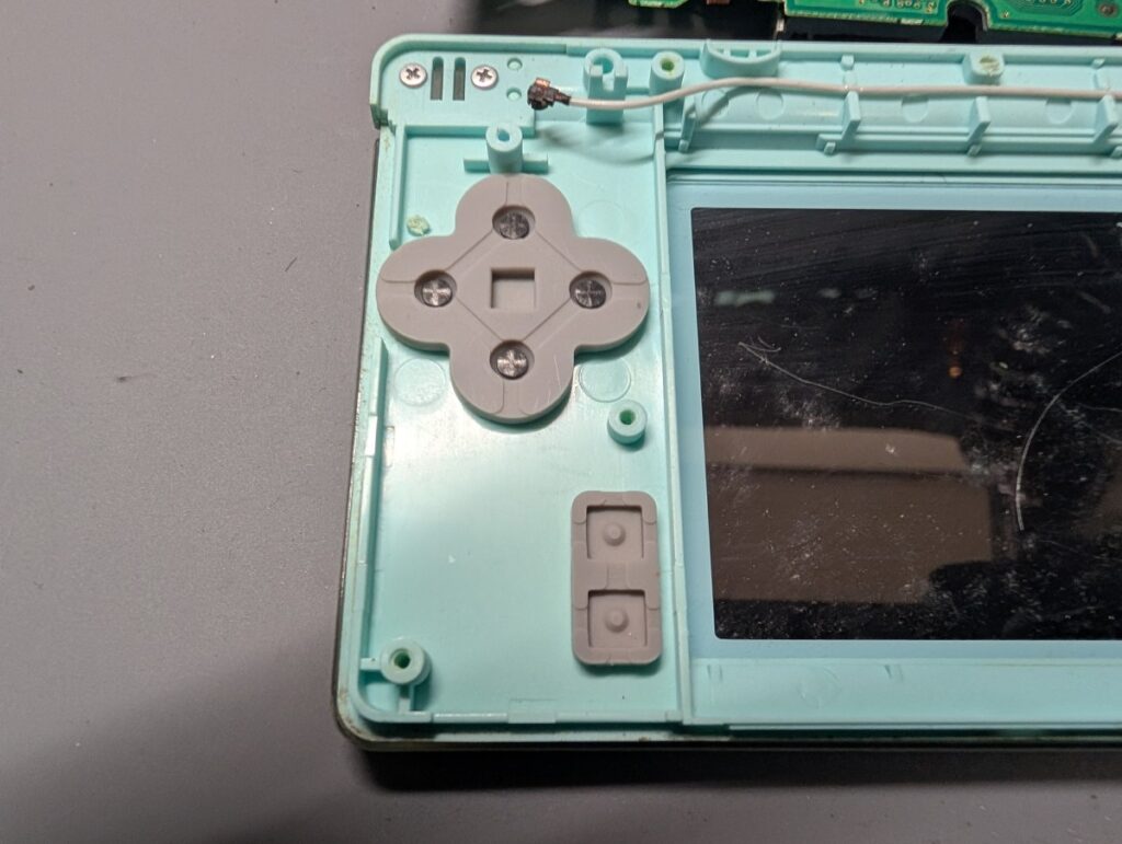 DS Liteのボタンラバーの写真