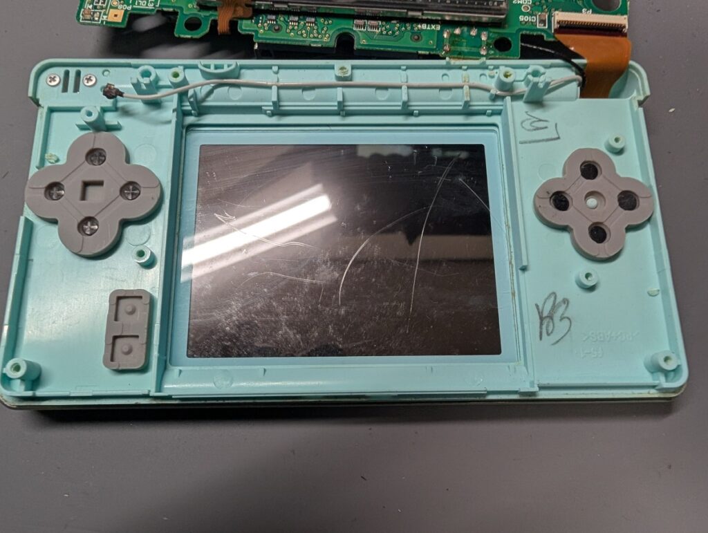 DS Liteのボタンラバーの写真