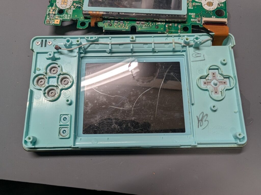 DS Liteのボタンラバーの写真
