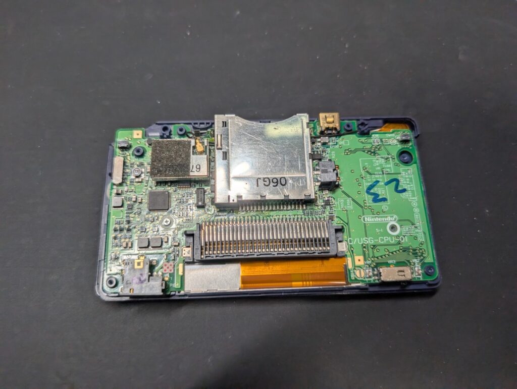 DSLiteの内部の写真